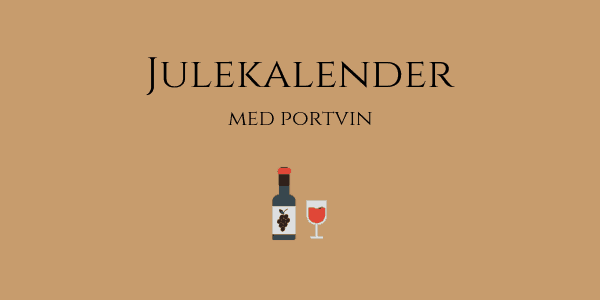 Julekalender med portvin